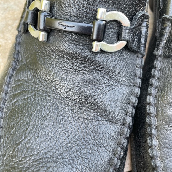 Salvatore Ferragamo Slip On Shoes Mens Size 9 - Picture 4 of 11